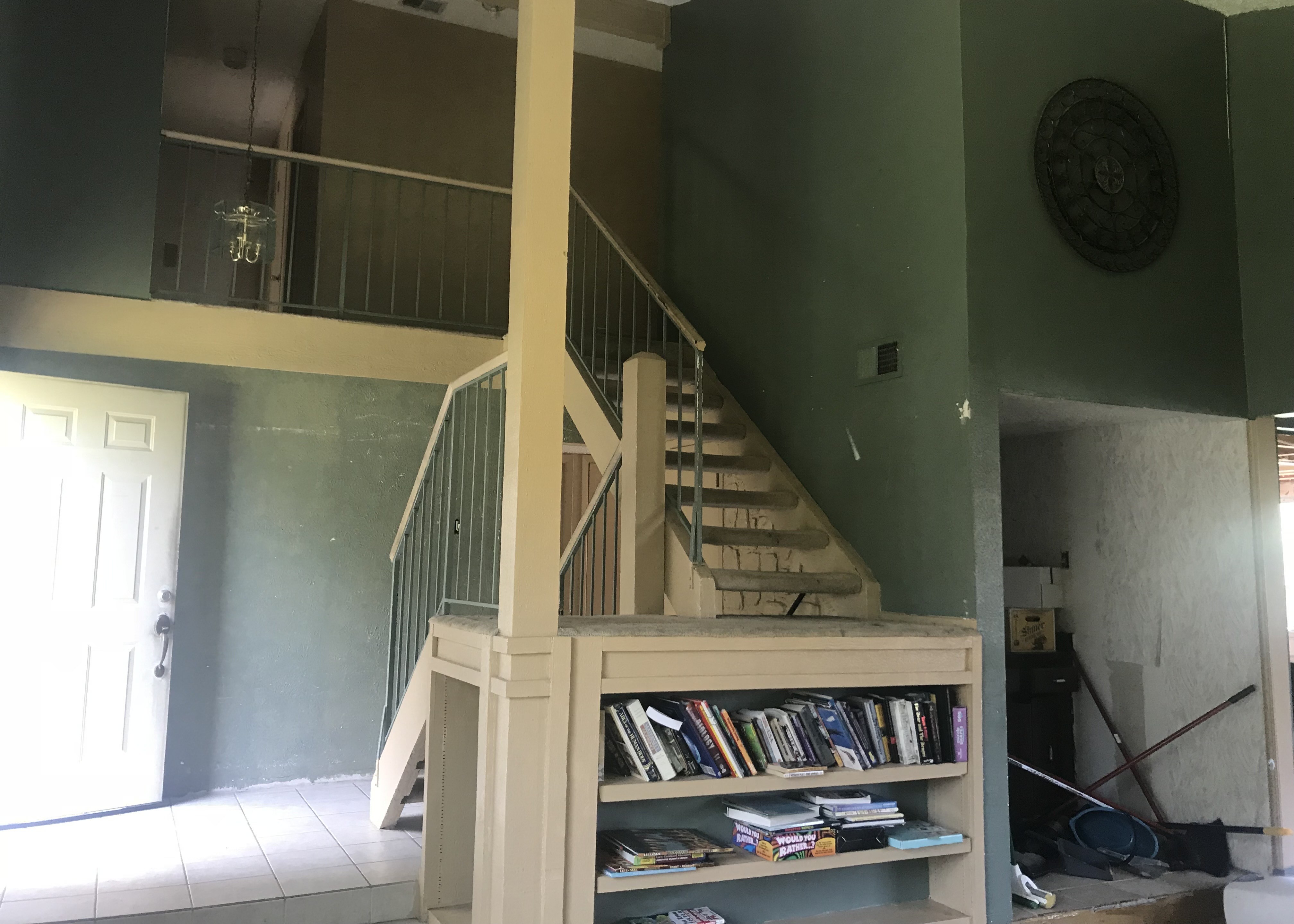 Stairs remodel — before